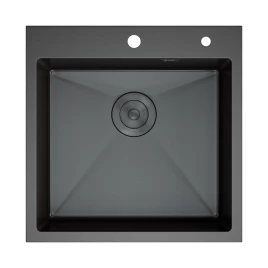 Кухонная мойка DQ нержавеющая сталь графит (DKS505006)