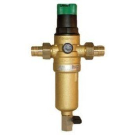 Фильтр промывной с редуктором давления 1" Honeywell Braukmann для горячей воды